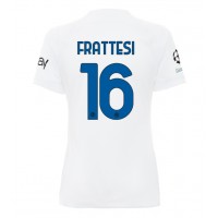 Inter Milan Davide Frattesi #16 Bortedrakt Dame 2023-24 Kortermet